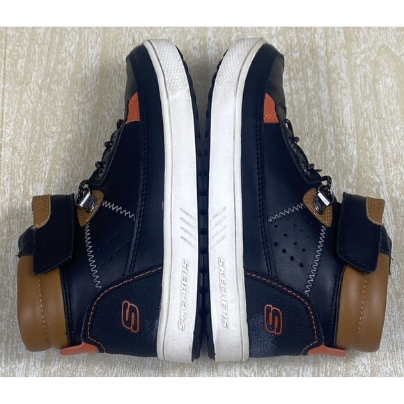 Skechers Boys High Tops Direct Pulse Civix Size 12 - Picture 7 of 9